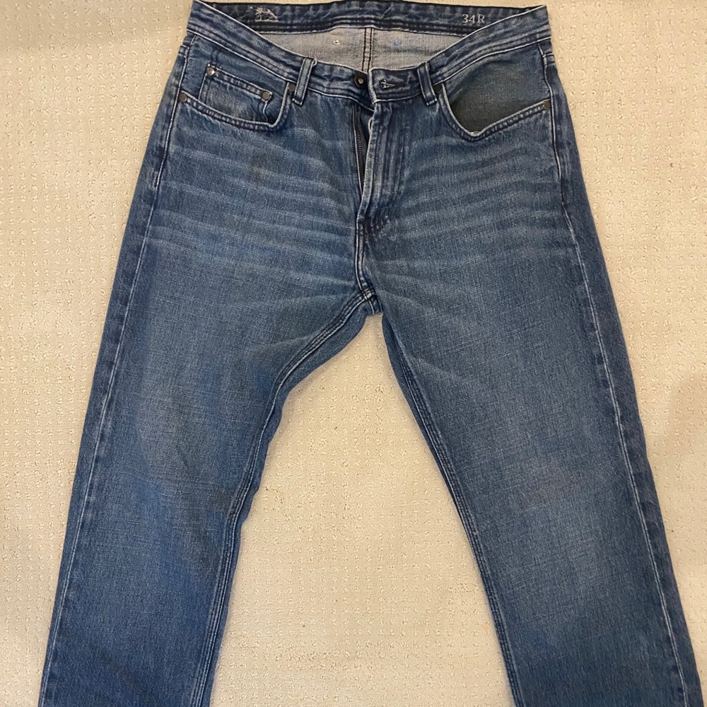Rod and Gunn Jeans (34R) Slim Fit